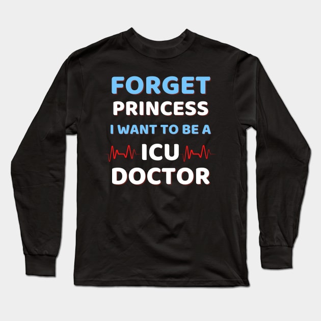 Night Shift ICU Doctor Long Sleeve T-Shirt by Famgift